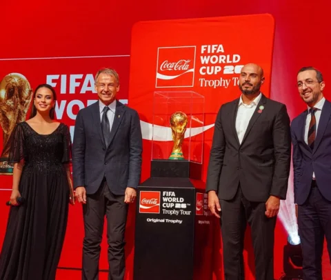 I was proud and delighted to host the World Cup 2026 Trophy Tour event alongside