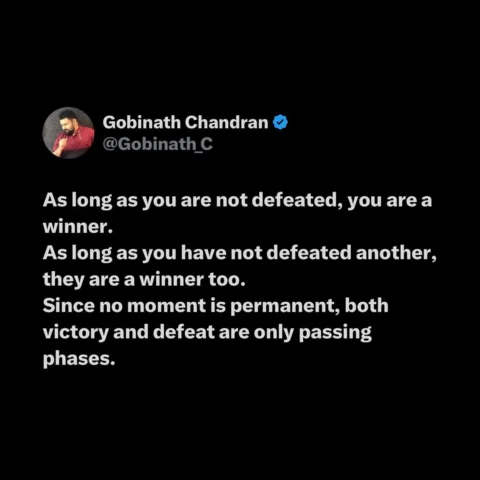 #gobinathoughts
