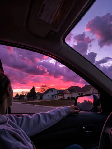Even bad days feel right with a pink sunset. 💞✨

Have a beautiful day today ☺️
