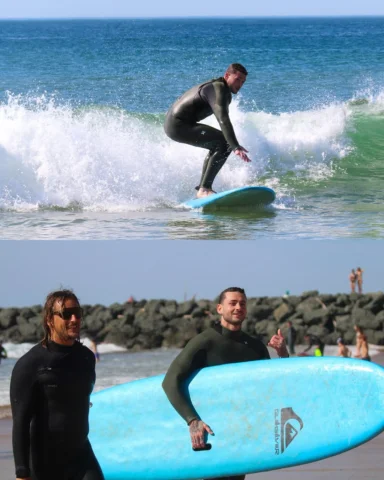 Ma quanto è bello fare surf? Ci avete mai provato? 🌊
Questa è stata la mia prim