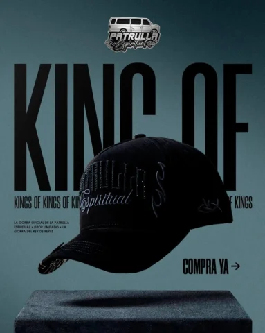 Patrulla Espiritual: King of Kings LIMITED EDITION
Una gorra con identidad y pro