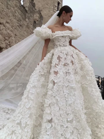 “Petal & Veil”
Where love blooms in layers of light and lace.

#ZiadNakad
#ZiadN