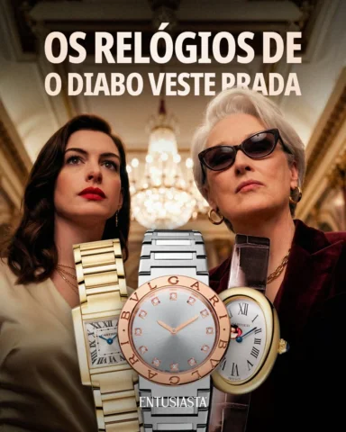Um filme sobre poder e moda, nada é escolhido por acaso. Nem o casaco, nem o sap