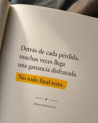 A veces perder duele… hasta que entiendes que lo que se fue también estaba estor