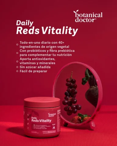 Presentamos Reds Vitality, el nuevo lanzamiento de Botanical Doctor. ♥️ 

Dispon