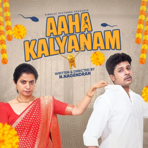 Here's a glimpse of our upcoming video, "Aaha Kalyanam" 🤵🏻‍♂️👰🏻‍♀️. Video wi
