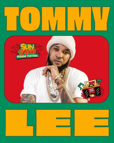 Next artist announcement for Sun Splash 2026: Tommy Lee Sparta ❤️‍🔥🌴

Known fo