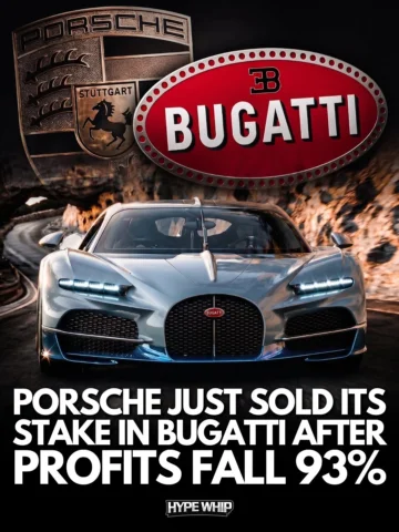 ❗️Porsche just walked away from Bugatti after its profits collapsed by a stagger