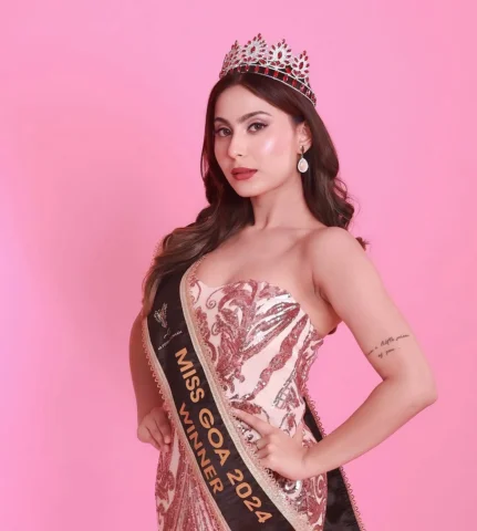 Crowned with pride and joy 
MISS GOA 2024 👑❤️