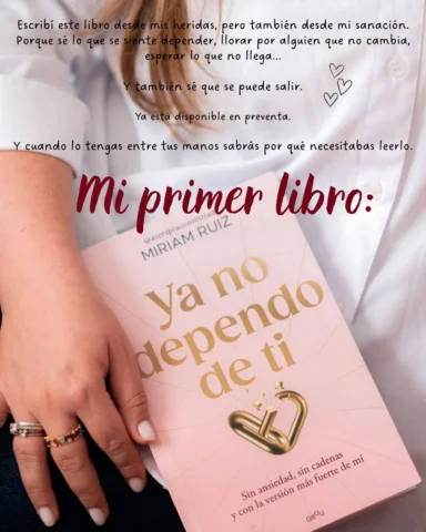 Este libro es para quien sabe que tiene que
soltar,
pero sigue buscando una últi