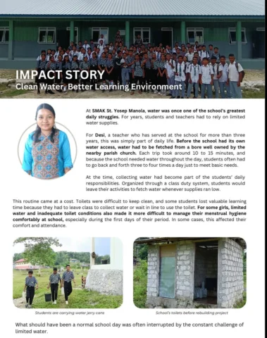 Building a school isn't just about the classrooms, it's about the foundation tha