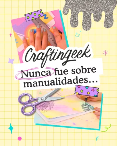 Mi objetivo nunca han sido hacer manualidades 🫢 es esto...🤫 #craftingeek #crea