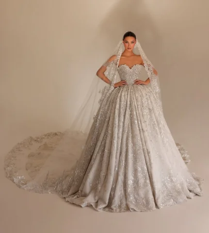 Pure and elegance ✨

Vittoria - Crystal Ball  Gown
Elegance -Bridal Collection 2