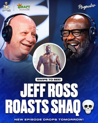 You’re not ready for this episode 💀 Jeff Ross x The Big Pod drops TOMORROW 🚨