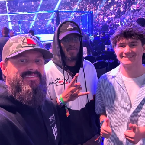 @ufc 313 with @fredoontv and @bryant.nunley_29 LETS GO!