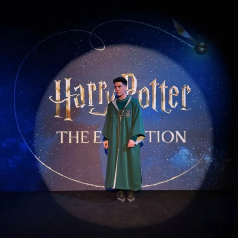 CHEGUEI! @harrypotter_exhibitionbr, prontos para acompanhar tudo? 💙✨

#harrypot