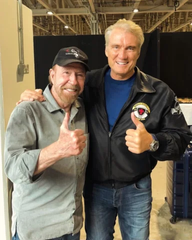 Chuck Norris is the champ. Ever since I was a young martial artist and later get