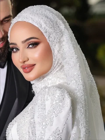 My gorgeous bride🌹❤️
#royal #sarahsalame #bride