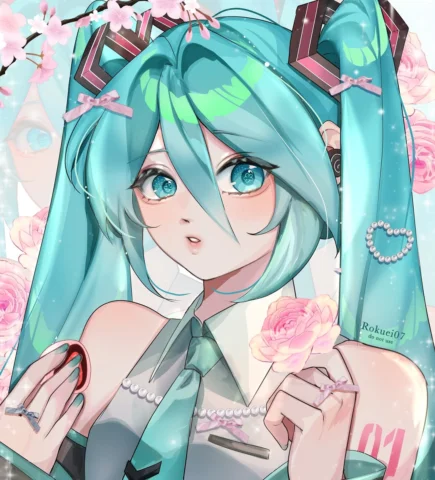 💙ARTIST SUPPORT 💙
Any support super appreciated! 

I drew Miku’s v6 design! Th