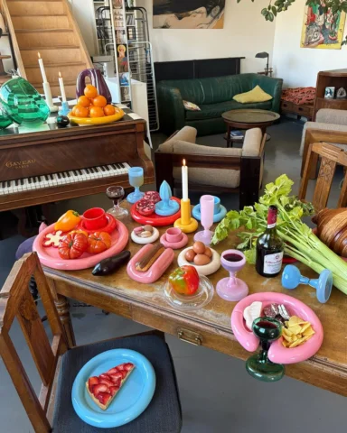 I went to France with a bag filled with chunky objects