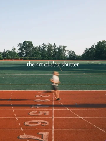 🎞️ Recipe in the final slide

Slowing the shutter shifts a scene into something