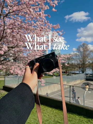 What I see & What I take, cherry blossom edition🌸

📷 Fujifilm X100VI & XT5
🎞️