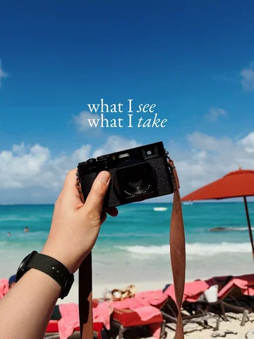 What I see vs What I take, from my sunbed 🌴🍹🍍
🎞️ Recipe used on the last sli
