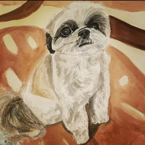 Rufus, today you turn 13 years old AND you’re forever captured in this glorious 