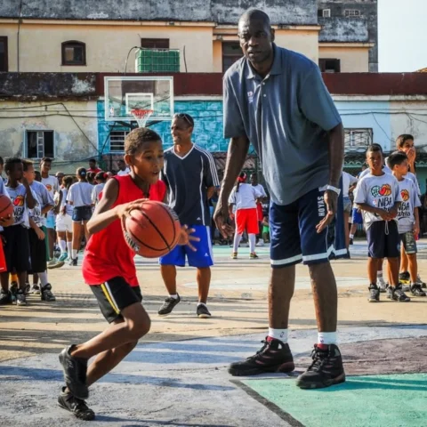 Today a legend has passed away. Dikembe Mutombo was a legend of the game in the 
