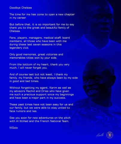 @chelseafc @ittihadclub.sa @premierleague  thank you Chelsea 💙💙💙🙏🏿🙌🏿
