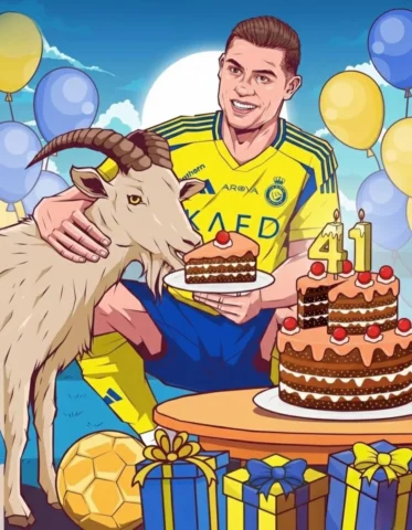Maybe we feel more sadness than joy on your birthday, Cristiano…
You’re no longe