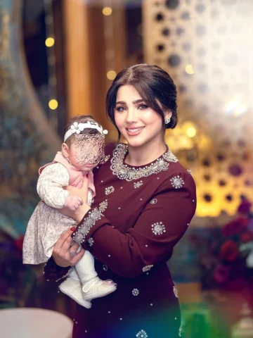 العيد وجهك والفايزين عيوني ..
هسه صار العيد عيدين مع بنتي 🤭💗
احلى اللحظات من ح