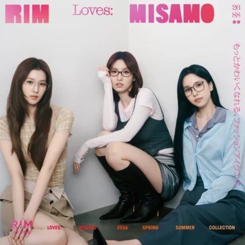 💚💜🩷
RIMのブランドアンバサダーにMISAMOが就任✨

アイウエアは、顔にかける新しいアクセサリー。
もっとかわいくなれる、新しいアイウエアの楽しみ