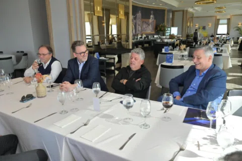 Almuerzo de negocios reunió a empresarios en el Restaurant Arcadia del Radisson 