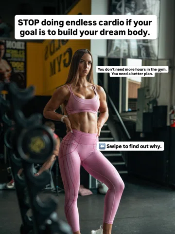 The fitness industry has convinced women that eating less and doing more cardio 