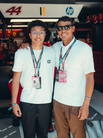 Amazing weekend at the @f1 🏎️🙌