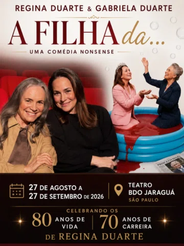 ✨ Um reencontro muito esperado!

Regina Duarte regressa aos palcos ao lado da fi