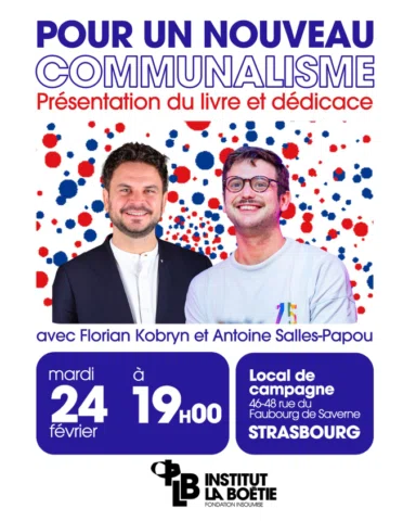 Strasbourg fière et solidaire vous donne rendez-vous au local mardi prochain à 1