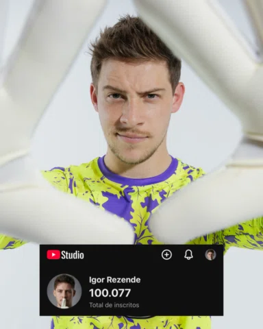 Poucos meses de canal ativo (apesar dele existir desde 2007 😅) e já atingir uma