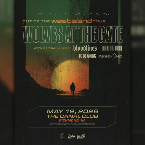 Metalcore & Deathcore Show! Canal Club, May 12th with Wolves at the Gate, Bloodl