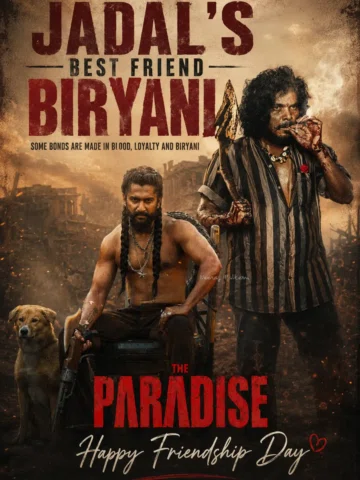 Jadal x Biryani 🫂 

We are going to witness BLODD and BIRYANI from #TheParadise