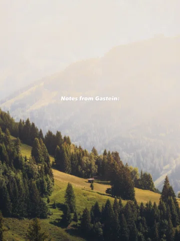 Anzeige | Manche Orte hinterlassen mehr als schöne Bilder. ✨

Gastein war für mi