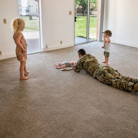 I don't think military spouses get enough credit for how often we're expected to
