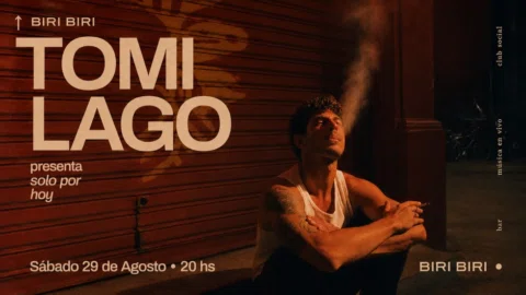 SÁBADO 29 de AGOSTO EN CASA @biribiriclubsocial 20hs FULL BANDA, DISCO ENTERO A 