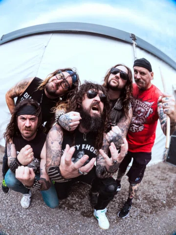 Nuclear Blast Records thrash legends Municipal Waste absolutely tearing it up at