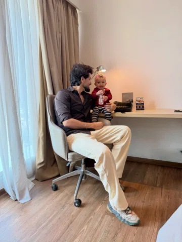 Raising a queen, one day at a time 😍 @janvi.choudhary29