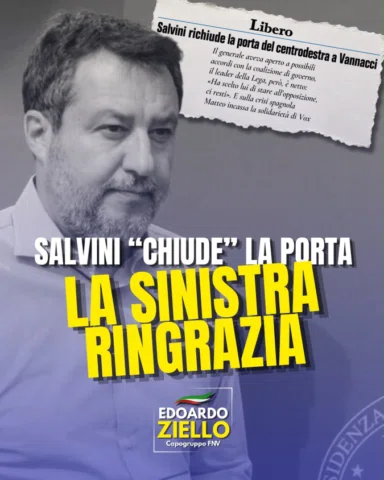 Salvini chiude la porta a Vannacci, mentre Capezzone scrive ‘vannacci-pagliacci’