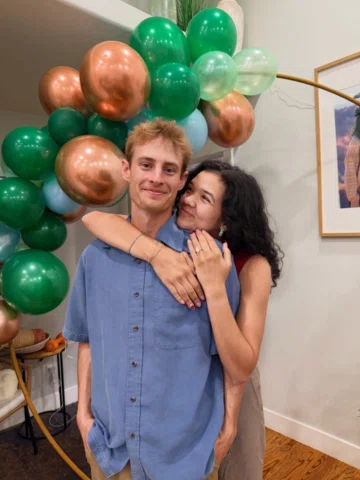 We threw a surprise party for these 2 and their big announcement! Can’t believe 