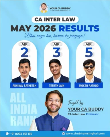 Proud Moment! 🌟

Proud moment as my students take AIR 2, 3 & 5 🏆 

Their dedic