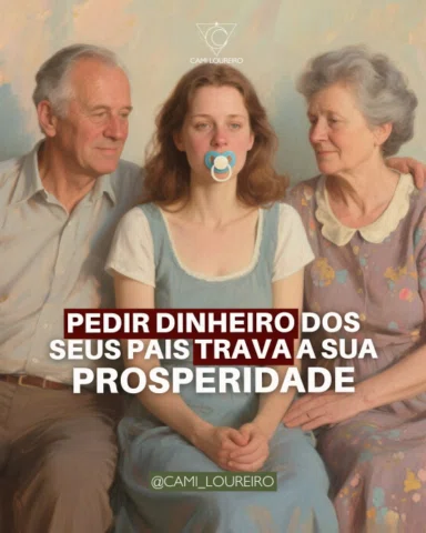 Até quando você vai continuar pedindo dinheiro para os seus pais e se perguntand